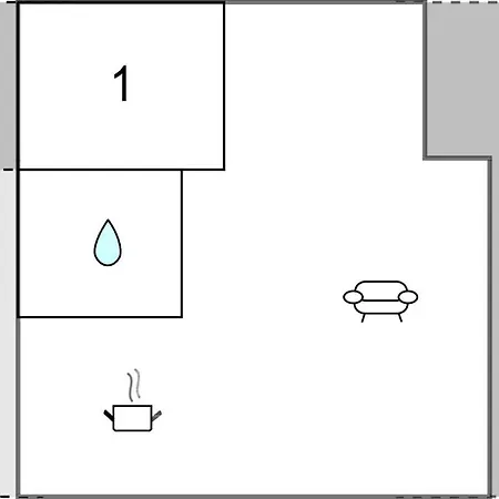 度假居 1 Bedroom In *